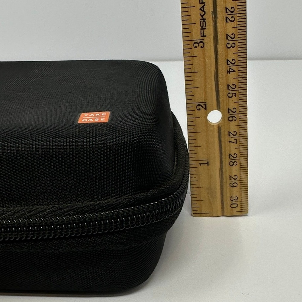 TakeCase Nintendo Switch Carrying Case Black Orange Hard Shell Travel Organizer - Picture 7 of 7